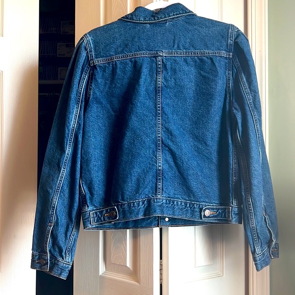 LEVI’S ORIGINAL PUFF SLEEVE DENIM TRUCKER - Picture 6 of 6